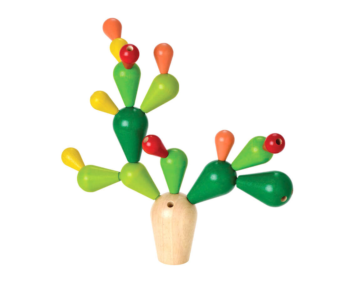 サボテンバランスゲーム PLANTOYS｜木のおもちゃ・知育玩具